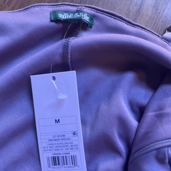 NWT Size medium light Purple Sequinned Mini Dress. Adjustable Spaghetti Straps. - Picture 8 of 10